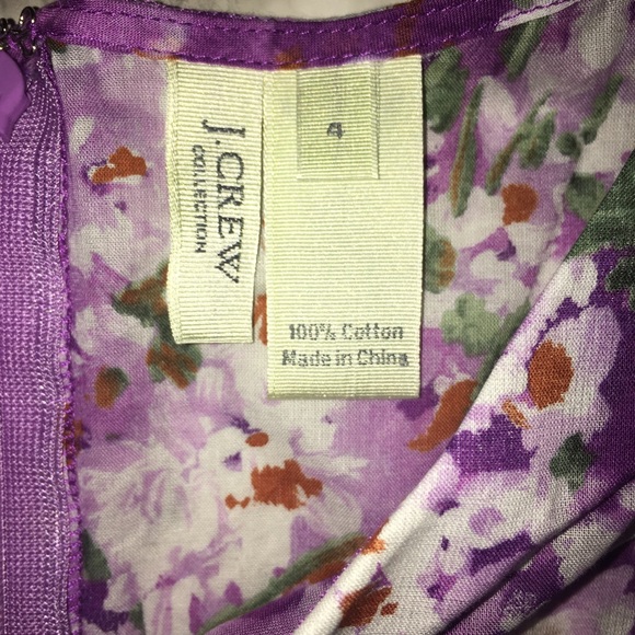 JCrew collection purple lilac sleeveless blouse Size 4 - Picture 3 of 9